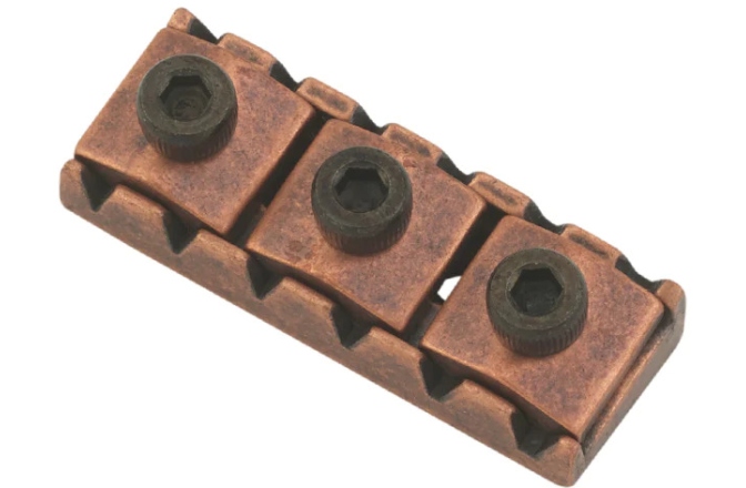 Prăguș blocabil (Locking nut) Floyd Rose  FR1NR3AB - 1000 Series / Special Locking Nut R-3 - Antique Bronze