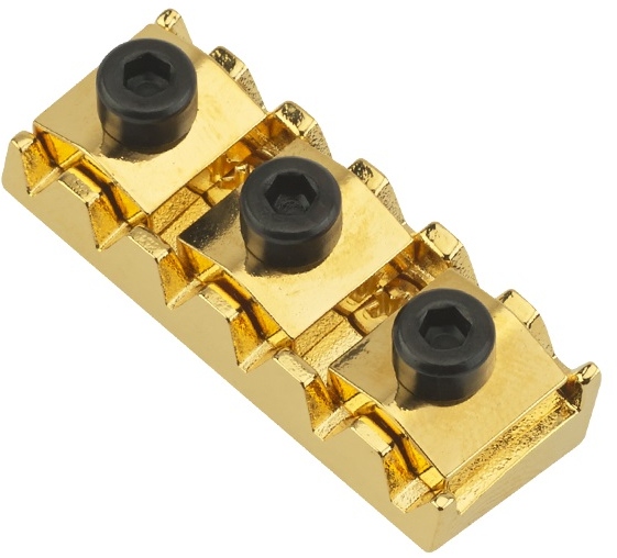 Floyd Rose FRNL4GP - Original Left Handed Locking Nut L4 - Gold