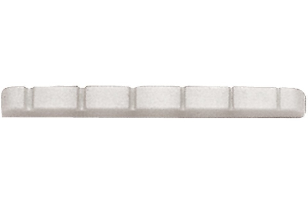 Saddle plastic Dintat Alb
