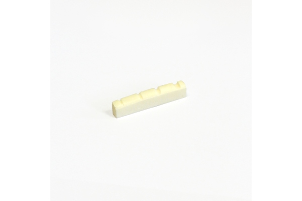 Nut for 4-String Bass - Hmax=9mm, W=43mm, D=5mm Nut for 4-String Bass - Hmax=9mm, W=43mm, D=5mm