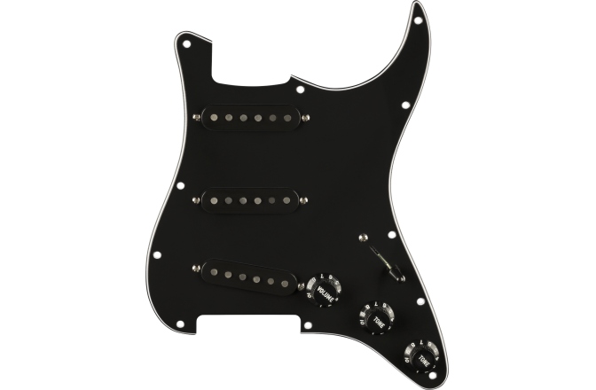 Pre-Wired Strat Fender Pre-Wired Strat Pickguard Pure Vintage '59 w/RWRP Midde Black 