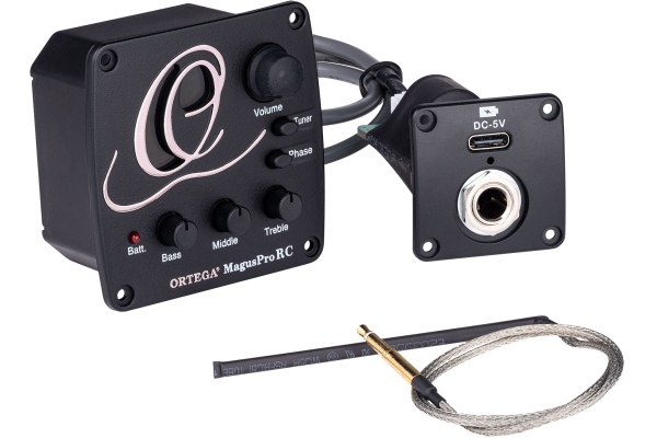 Bass onboard active preamp system - Rechargeable