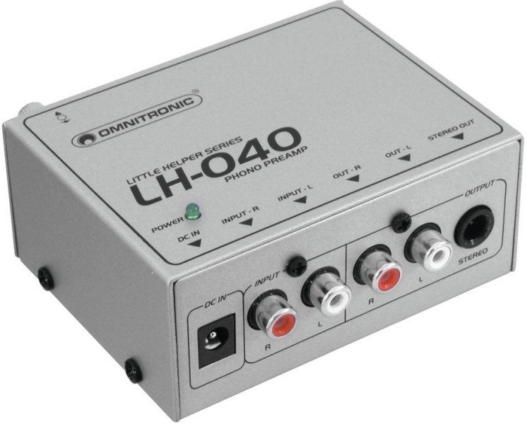Omnitronic LH-040 Phono Preamplifier