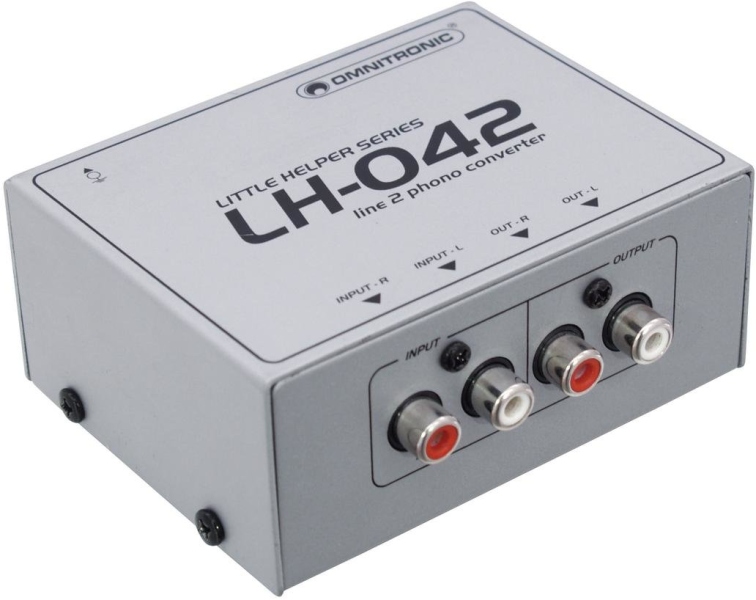 Omnitronic LH-042 Line/Phono Converter