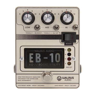 Walrus Audio EB-10 (Cream)