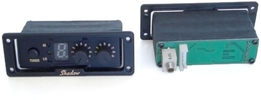 Ortega Preamp SH-EQ-T for LIZARD  Ukulele Shadow