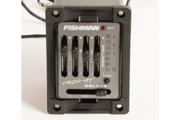 Preamp Fishman, EQ+Tuner