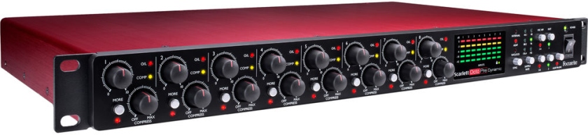 Preamplificator cu 8 canale Focusrite Scarlett OctoPre Dynamic