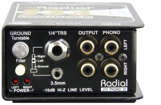 Preamplificator phono Radial Engineering J 33