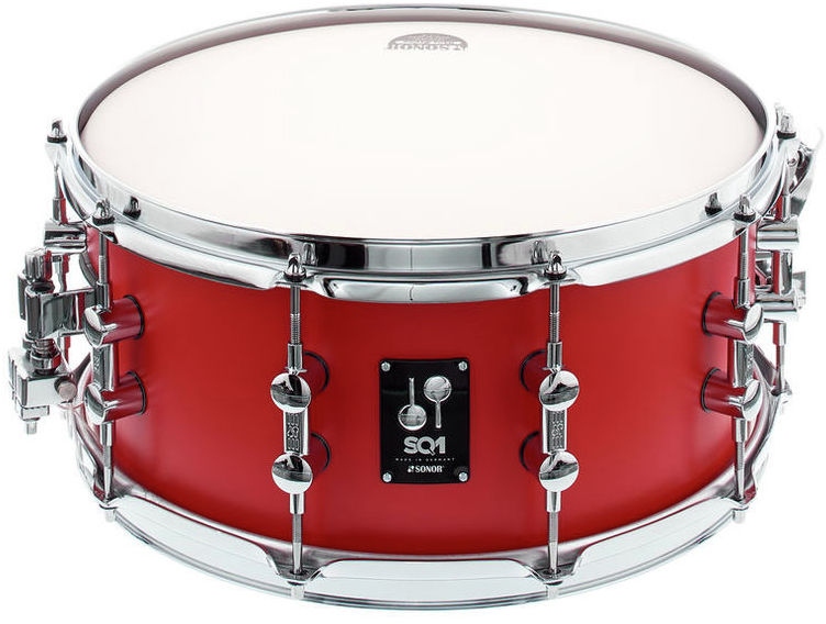Premier/toba mica Sonor SQ1 Snare Hot Rod Red