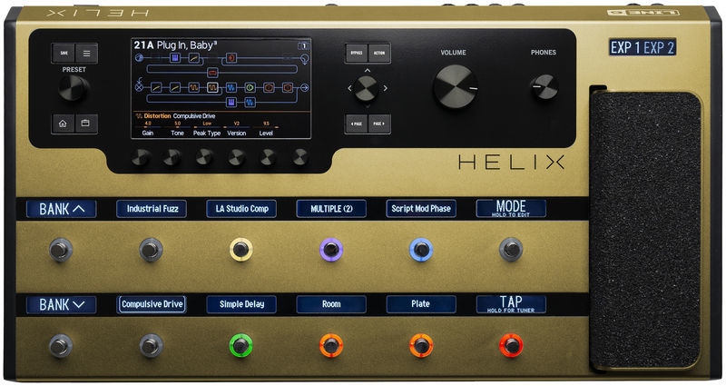 Line6 Helix Gold Limited Edition