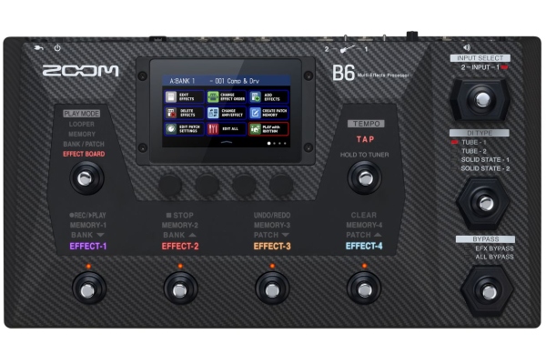 B6 Multi-Effects Processor for Bass B6 Multi-Effects Processor for Bass