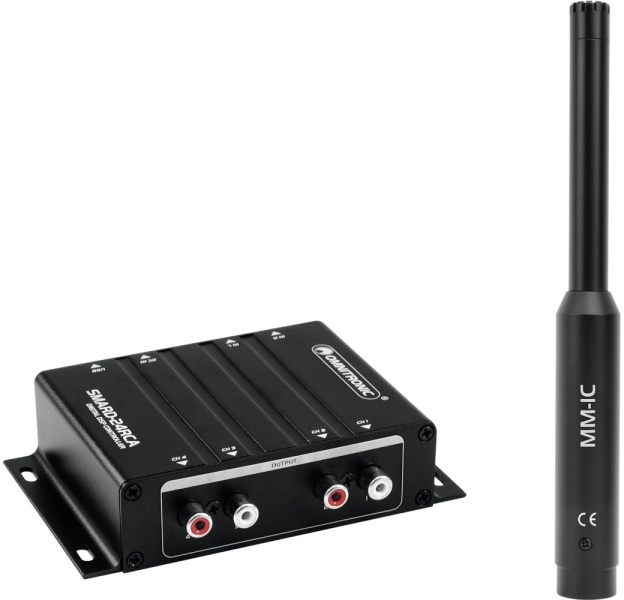 Omnitronic Set SMARD-24RCA + MIC MM-1C