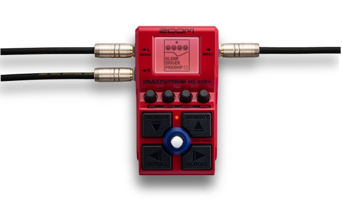 Procesor multi-efect bas electric Zoom MS-60B+ Multi Stomp	