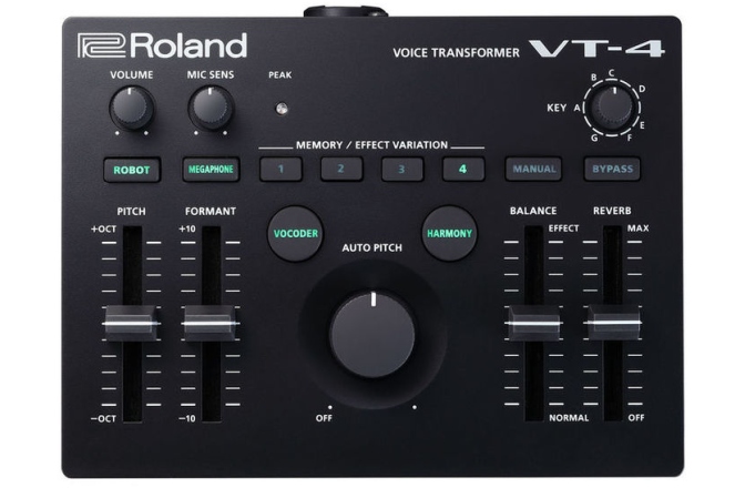 Procesor/sintetizator vocal Roland VT-4