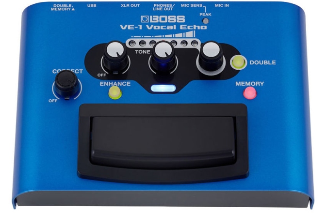 Procesor vocal de ambianță Boss VE-1 Vocal Echo