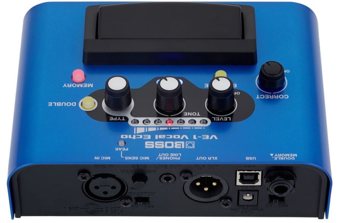 Procesor vocal de ambianță Boss VE-1 Vocal Echo