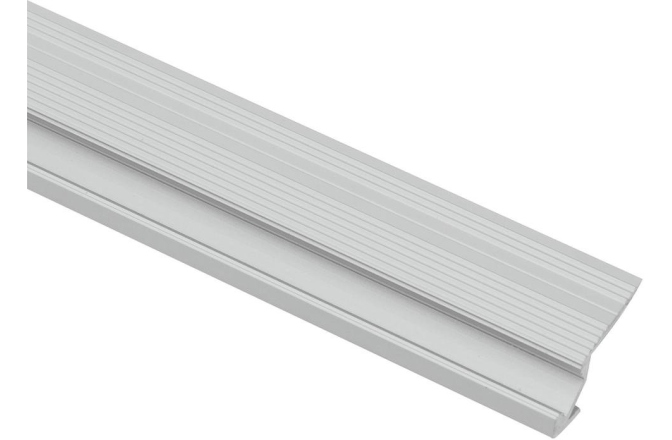 Profil din aluminiu pentru benzi LED Eurolite Step Profile for LED Strip silver 2m