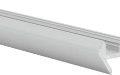Profil din aluminiu pentru benzi LED Eurolite Step Profile for LED Strip silver 2m