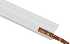 Profil din aluminiu pentru benzi LED Eurolite Step Profile for LED Strip silver 2m