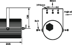 Proiector de sunet Omnitronic PS-15 Projector Speaker