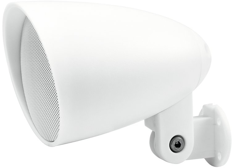 Omnitronic PS-2.5WB Projector Speaker, white, 2x
