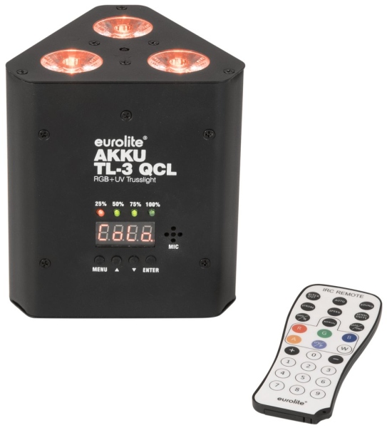 Eurolite AKKU TL-3 QCL RGB+UV Trusslight