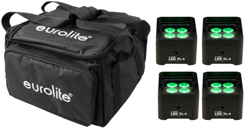 Eurolite Set 4x LED TL-4 Trusslight + Soft Bag