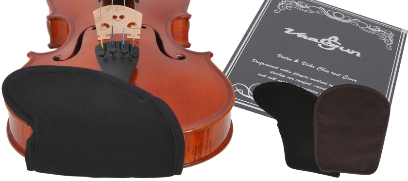 Vaagun Chinrest Cover Mărimea L, black