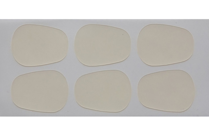 Protecție muștiuc BG France A12L Mouthpiece Cushion 6 pcs Pack clear large 0.9mm