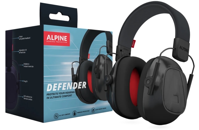 Protecții urechi Alpine Defender Earmuffs