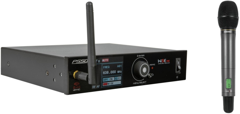 PSSO Set WISE ONE + Dyn. wireless microphone 638-668MHz