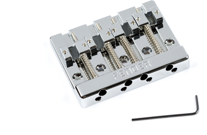 Punte bas cu 4 corzi Fender HiMass 4-String Bass Bridge Assembly