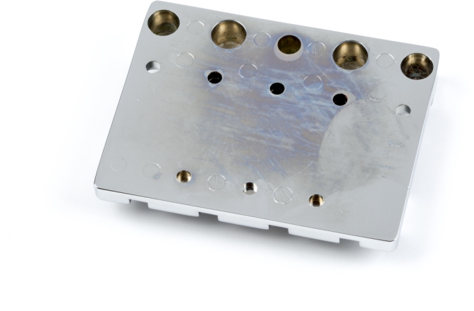 Punte bas cu 4 corzi Fender HiMass 4-String Bass Bridge Assembly