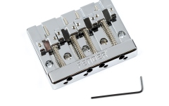 Punte bas cu 4 corzi Fender HiMass 4-String Bridge With Brass Saddles Chrome