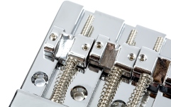 Punte bas cu 4 corzi Fender HiMass 4-String Bridge With Brass Saddles Chrome