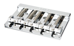 Punte bas cu 5 corzi Fender HiMass 5-String Bass Bridge With Zinc Saddles Chrome