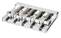 Punte bas cu 5 corzi Fender HiMass 5-String Bass Narrow Bridge With Brass Saddles Chrome