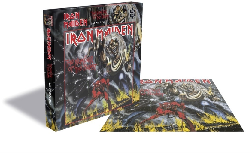 Iron Maiden The Number Of The Beast 500 Pc Jigsaw