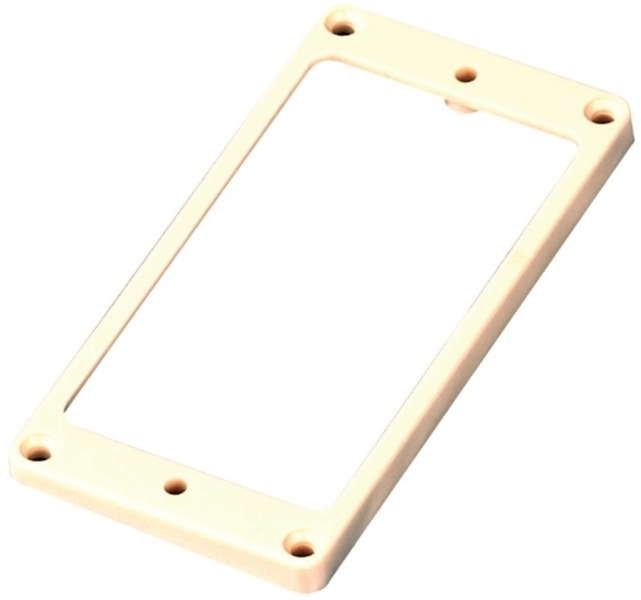 Partsland Ramă pentru Humbucker, Crem, înalt 3,6 x 5,5 mm;