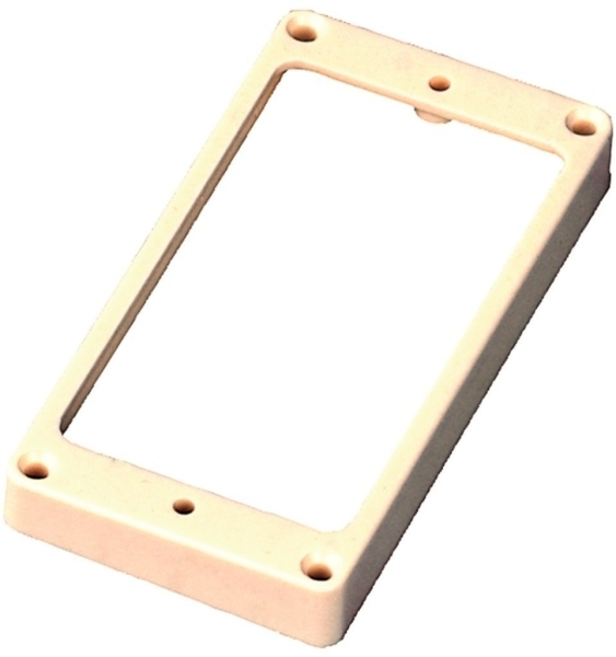 Partsland Ramă pentru Humbucker, Crem, Înalt 8,9 x 10,8 mm;