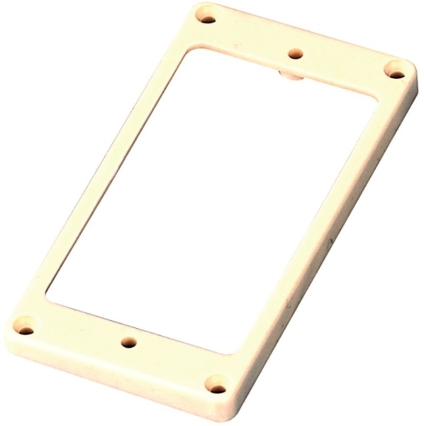 Partsland Ramă pentru Humbucker, Crem, Înalțime medie 4,6 x 6,3 mm;