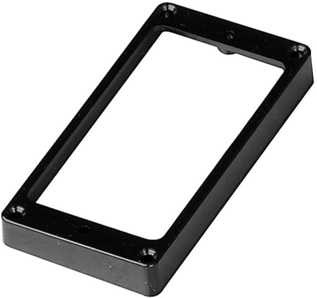 Partsland Ramă pentru Humbucker, Negru, Înalt 8,9 x 10,8 mm;