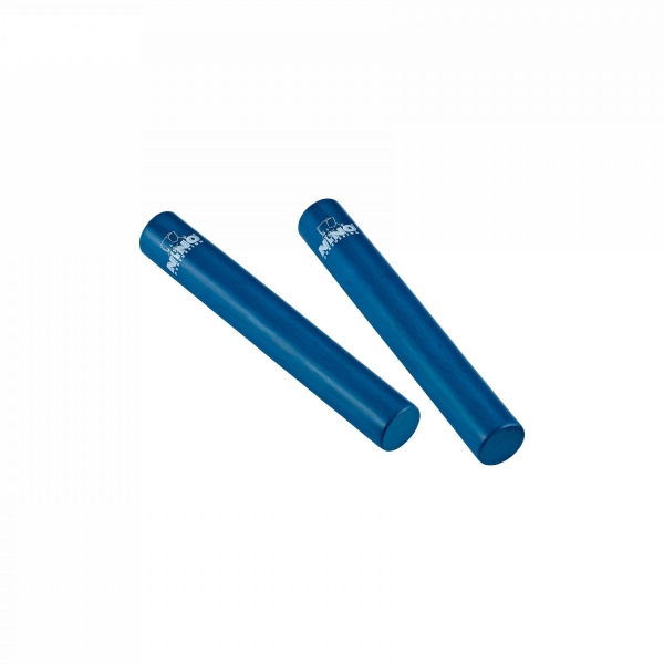 Nino Percussion Rattle Sticks - Blue