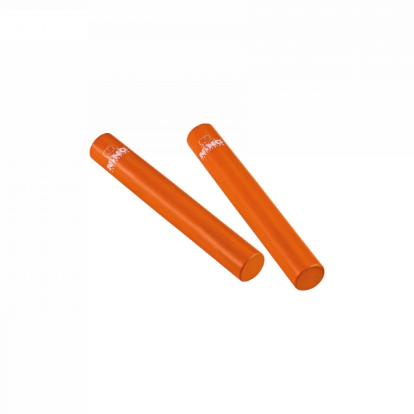 Nino Percussion Rattle Sticks - Orange