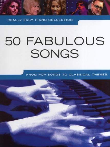 REALLY EASY PIANO 50 FABULOUS SONGS PIANO BOOK