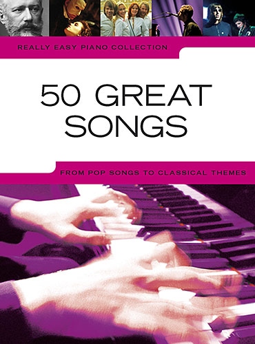 REALLY EASY PIANO 50 GREAT SONGS PIANO BOOK