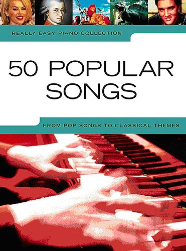 REALLY EASY PIANO 50 POPULAR SONGS PIANO BOOK