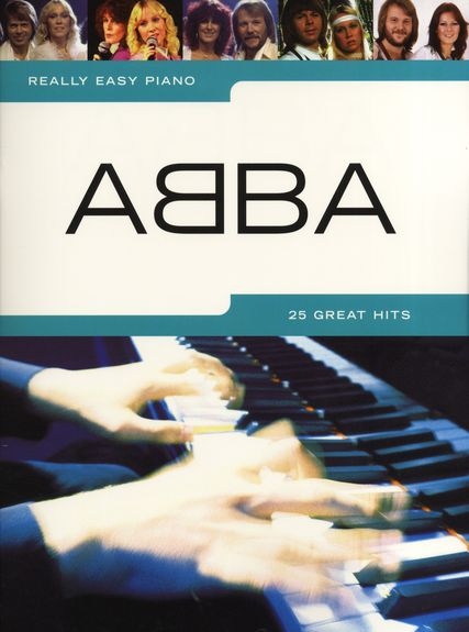 REALLY EASY PIANO ABBA PIANO BOOK