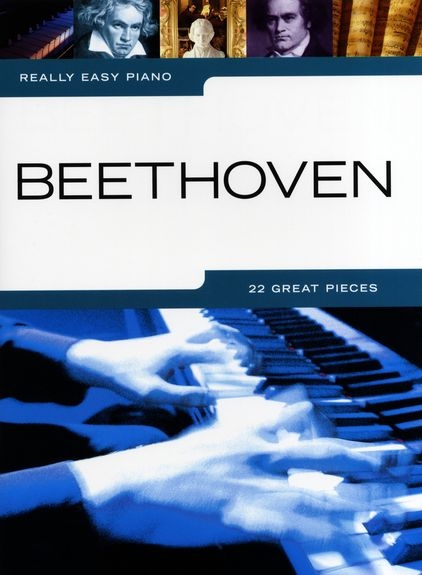 REALLY EASY PIANO BEETHOVEN PIANO BOOK
